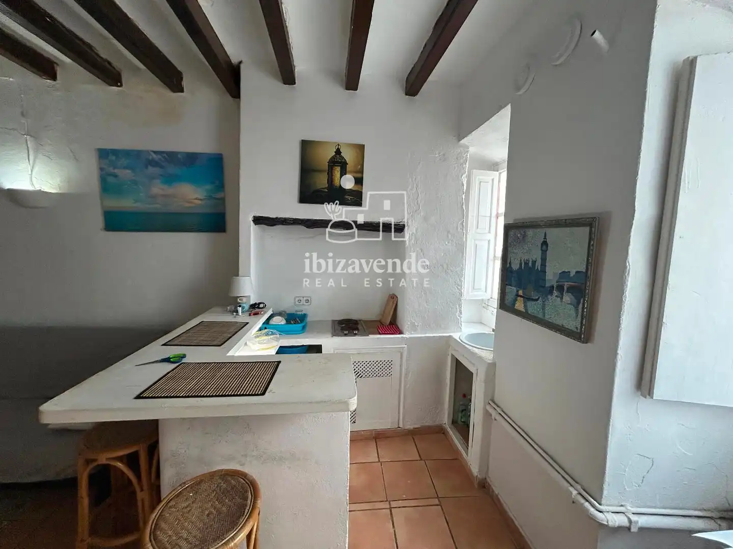 Cuina de Pis en venda en Eivissa amb Aire condicionat i Moblat