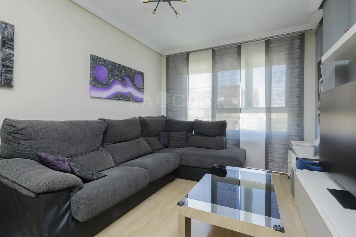 Sala de estar de Piso en venta en Fuenlabrada con Calefacción, Terraza y Trastero