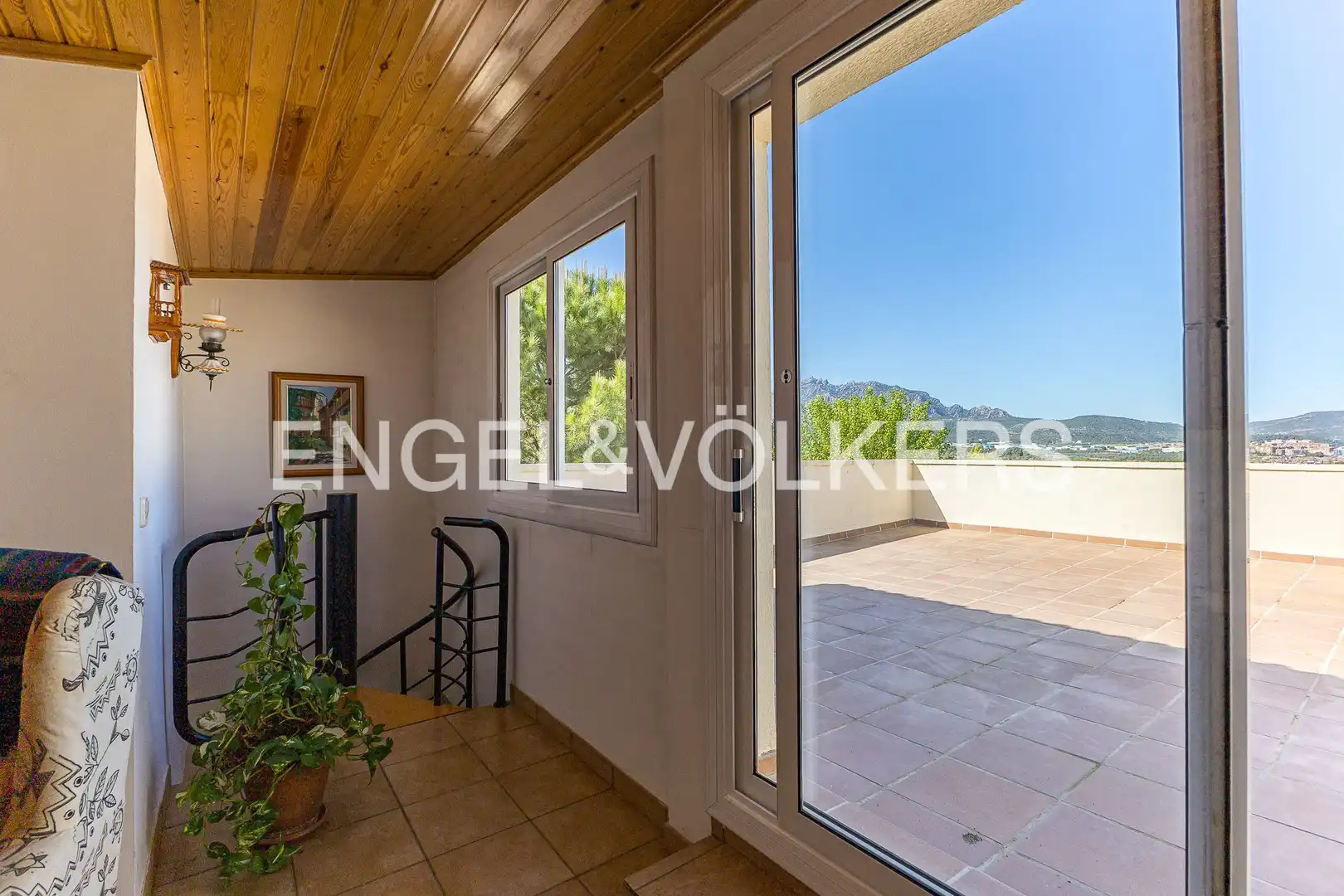 Terraza de Casa o chalet en venta en Esparreguera con Aire acondicionado, Calefacción y Jardín privado