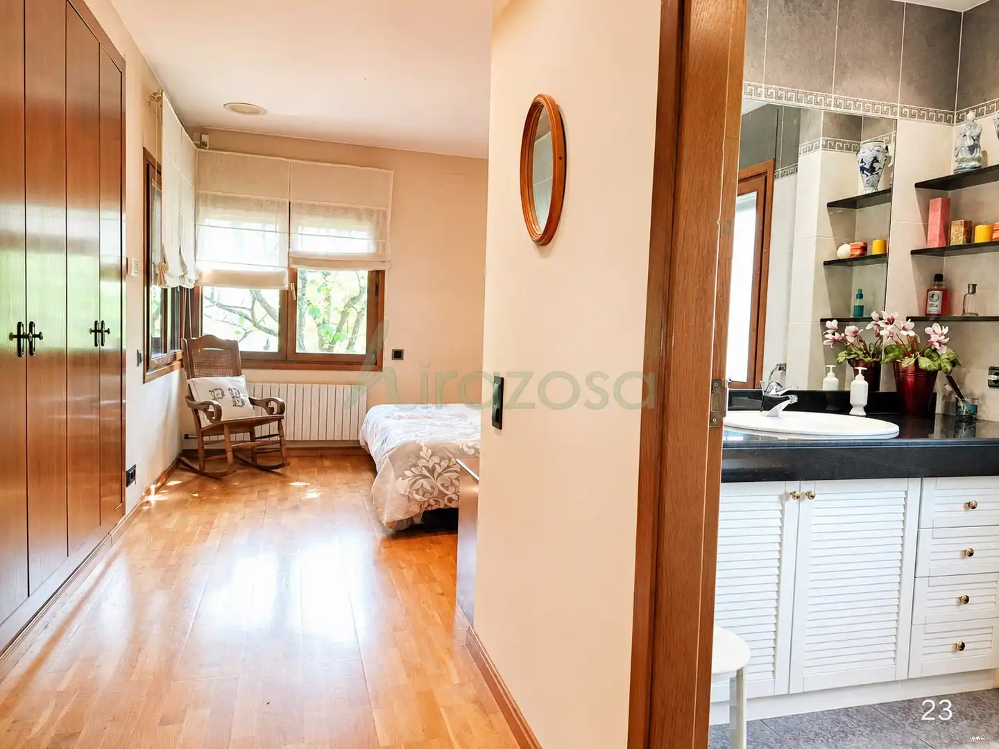 Schlafzimmer von Haus oder Chalet zum Verkauf in Aiguafreda mit Klimaanlage, Heizung und Terrasse