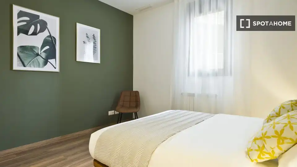 Bedroom of Apartments for share in Barcelona  with Air Conditioner, Heating and Terrace