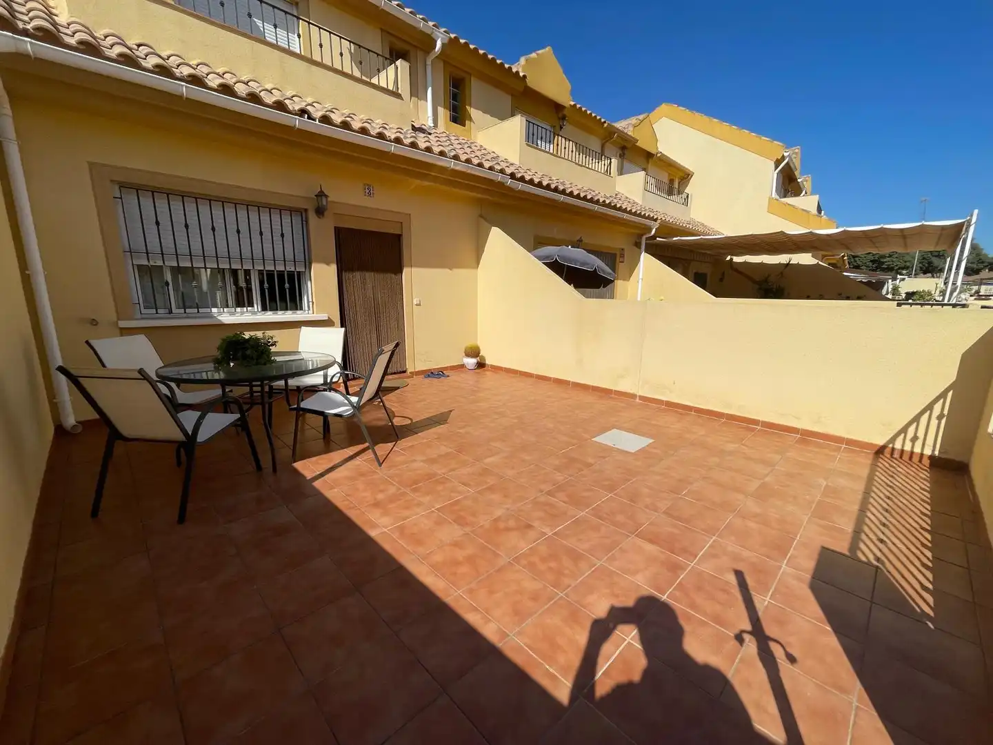 Terrassa de Casa o xalet en venda en San Javier amb Jardí privat, Terrassa i Moblat