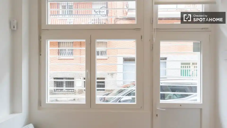 Exterior view of Apartments for share in Madrid  with Air Conditioner, Heating and Terrace