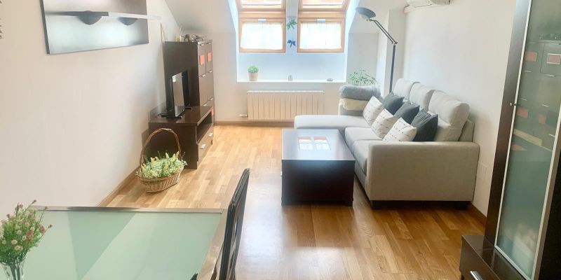 Sala d'estar de Pis en venda en Cistérniga amb Aire condicionat, Terrassa i Traster