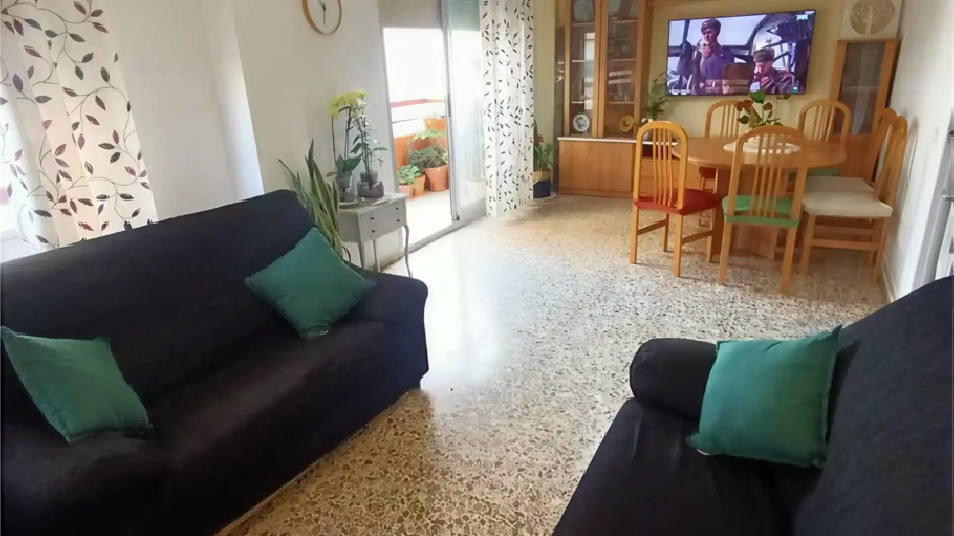 Living room of Flat for sale in Albatera  with Air Conditioner, Terrace and Furnished