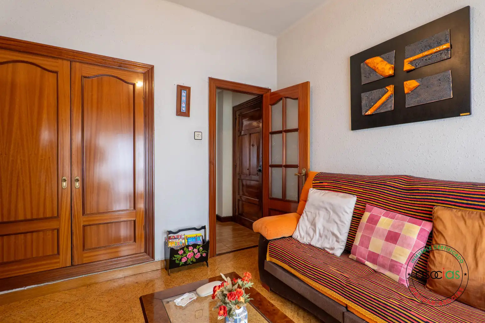 Sala de estar de Piso en venta en Gijón 