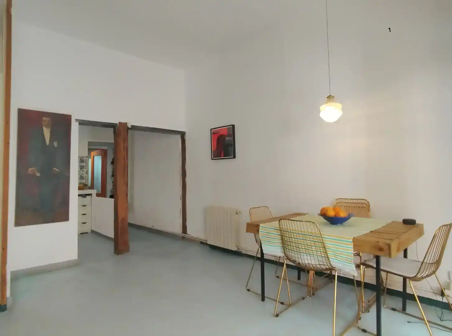 Menjador de Loft de lloguer en  Madrid Capital amb Balcó