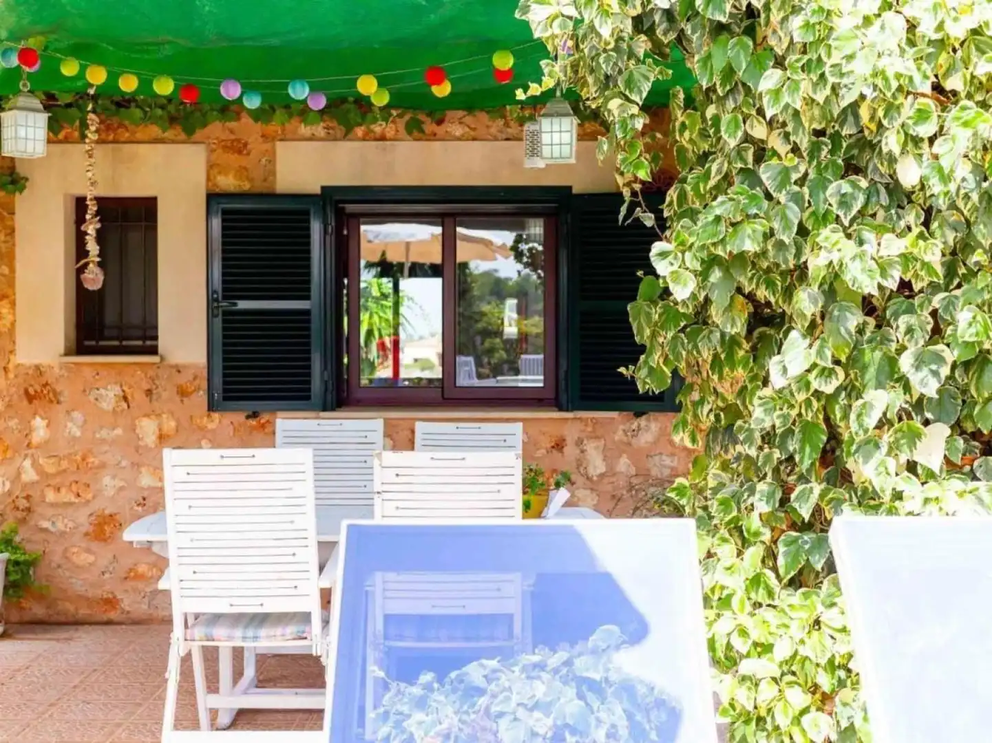 Jardí de Casa o xalet de lloguer en Santa Margalida amb Aire condicionat, Calefacció i Terrassa