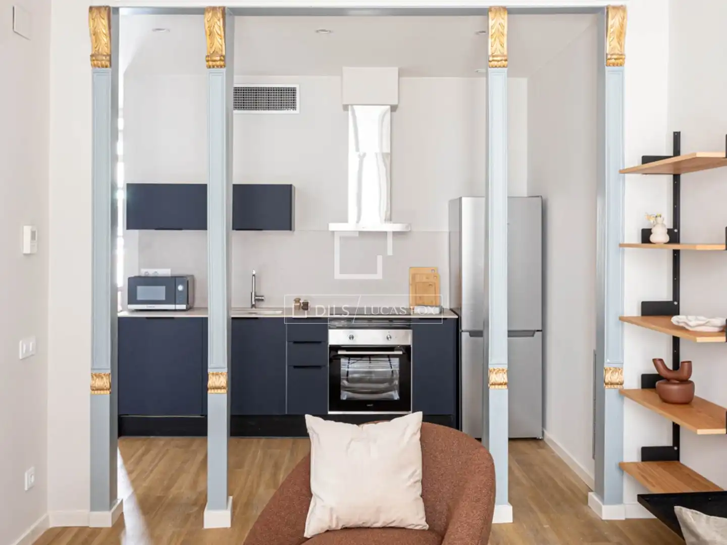 Cocina de Piso en venta en Barcelona con Aire acondicionado, Calefacción y Parquet