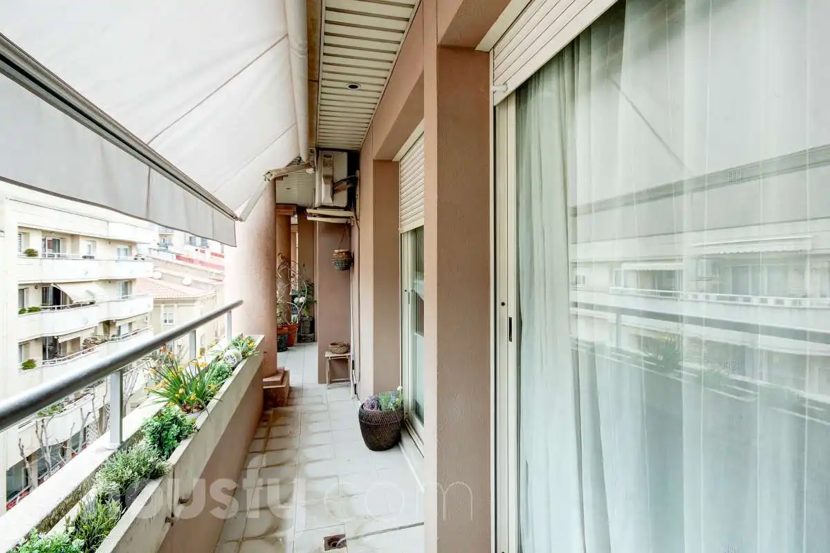 Balcony of Flat for rent in El Coll