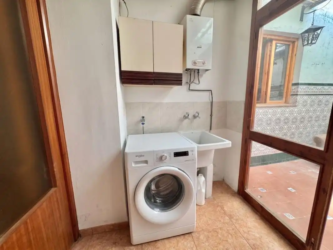 Cocina de Casa adosada en venta en Ayora con Calefacción, Terraza y Trastero