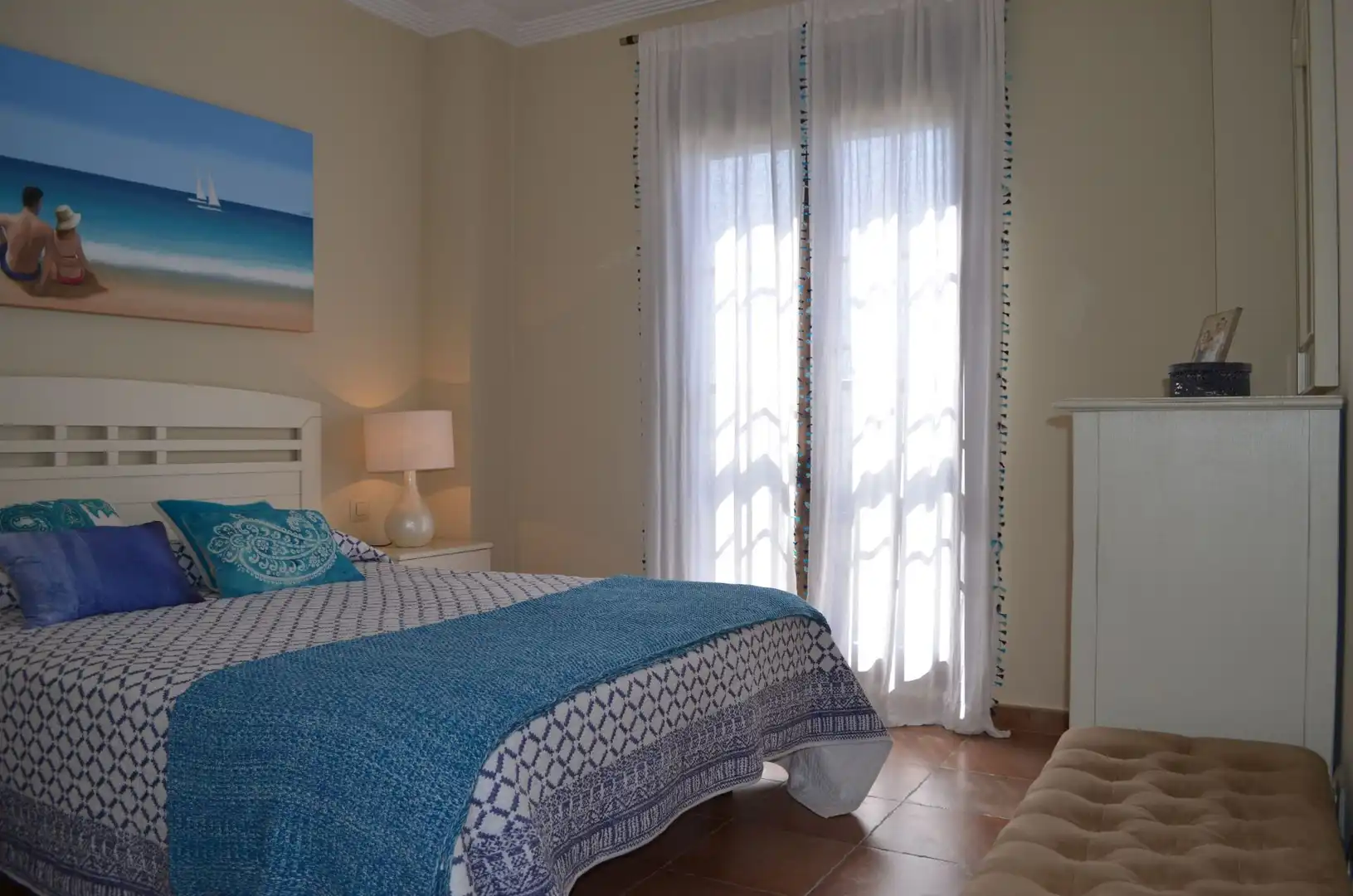 Schlafzimmer von Wohnungen zum Verkauf in Ayamonte mit Klimaanlage, Terrasse und Abstellraum