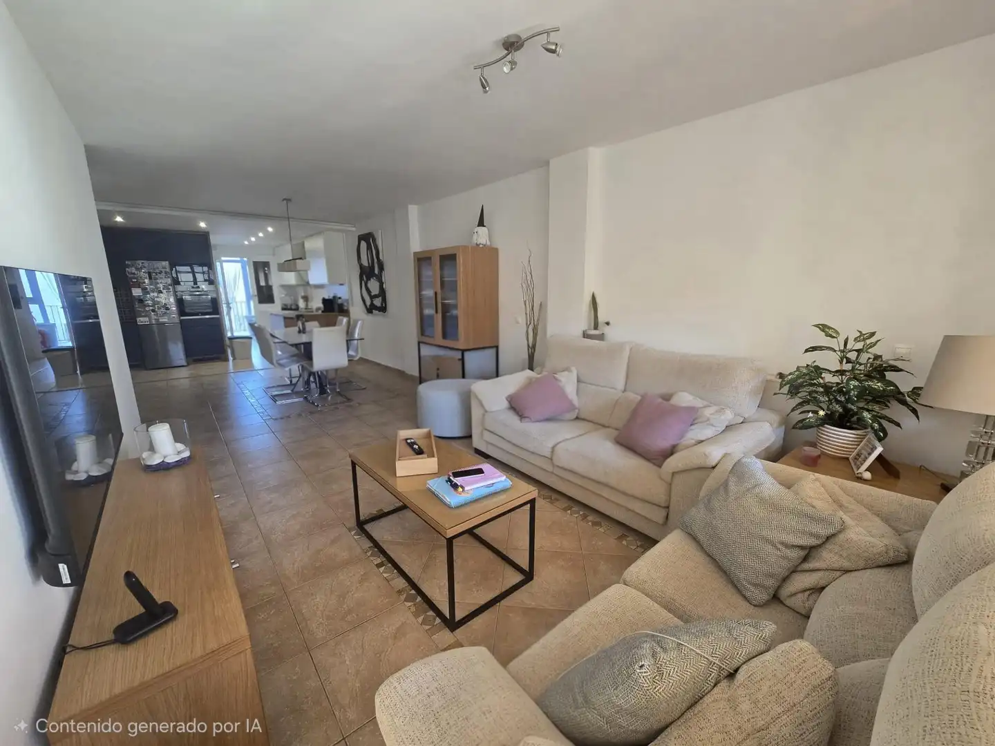 Sala d'estar de Planta baixa en venda en Santa María del Camí amb Terrassa i Balcó