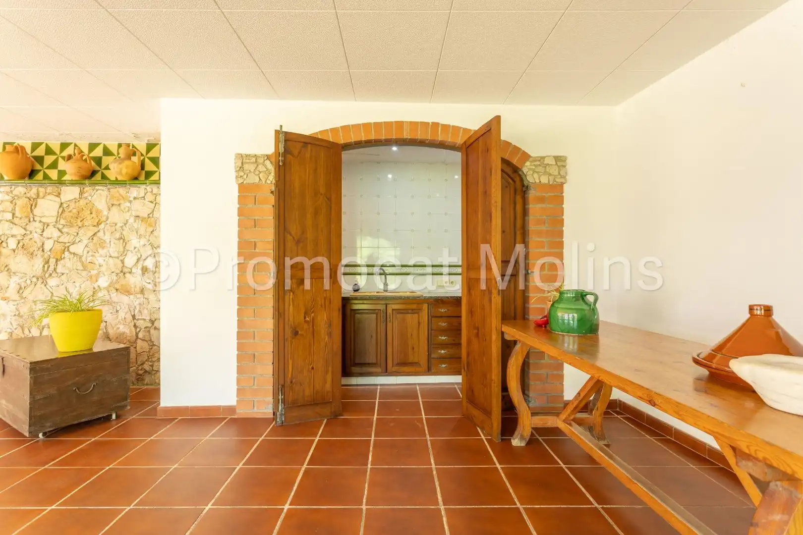 Cocina de Casa o chalet en venta en La Palma de Cervelló con Calefacción, Jardín privado y Terraza