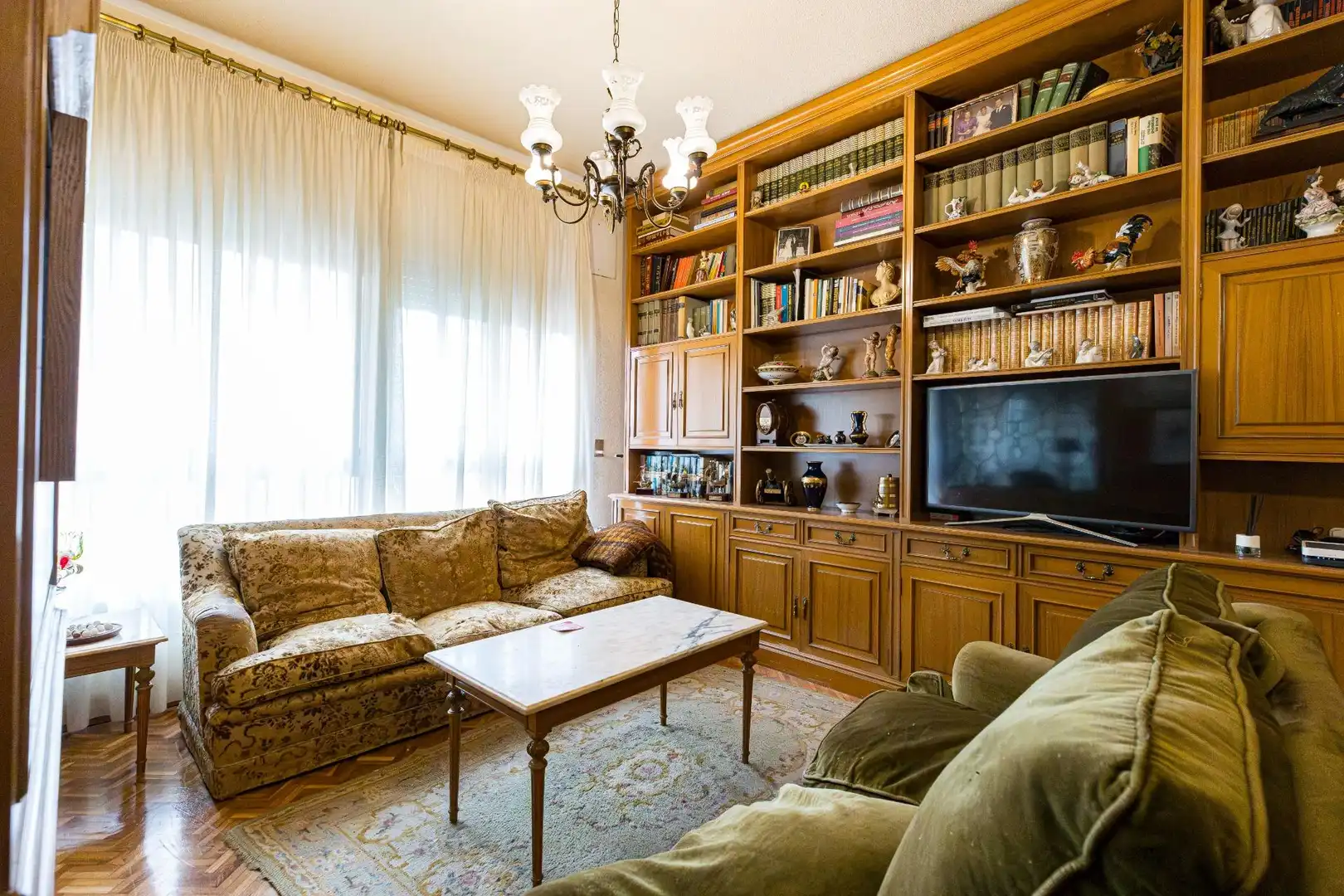 Living room of Flat for sale in Murcia  with Heating and Parquet flooring