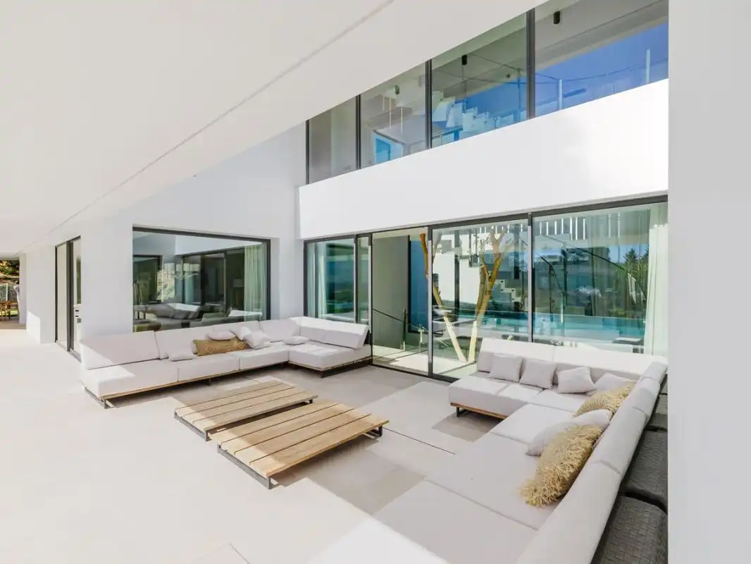 Living room of Houses for sale in Benalmádena  with Air Conditioner, Heating and Private garden