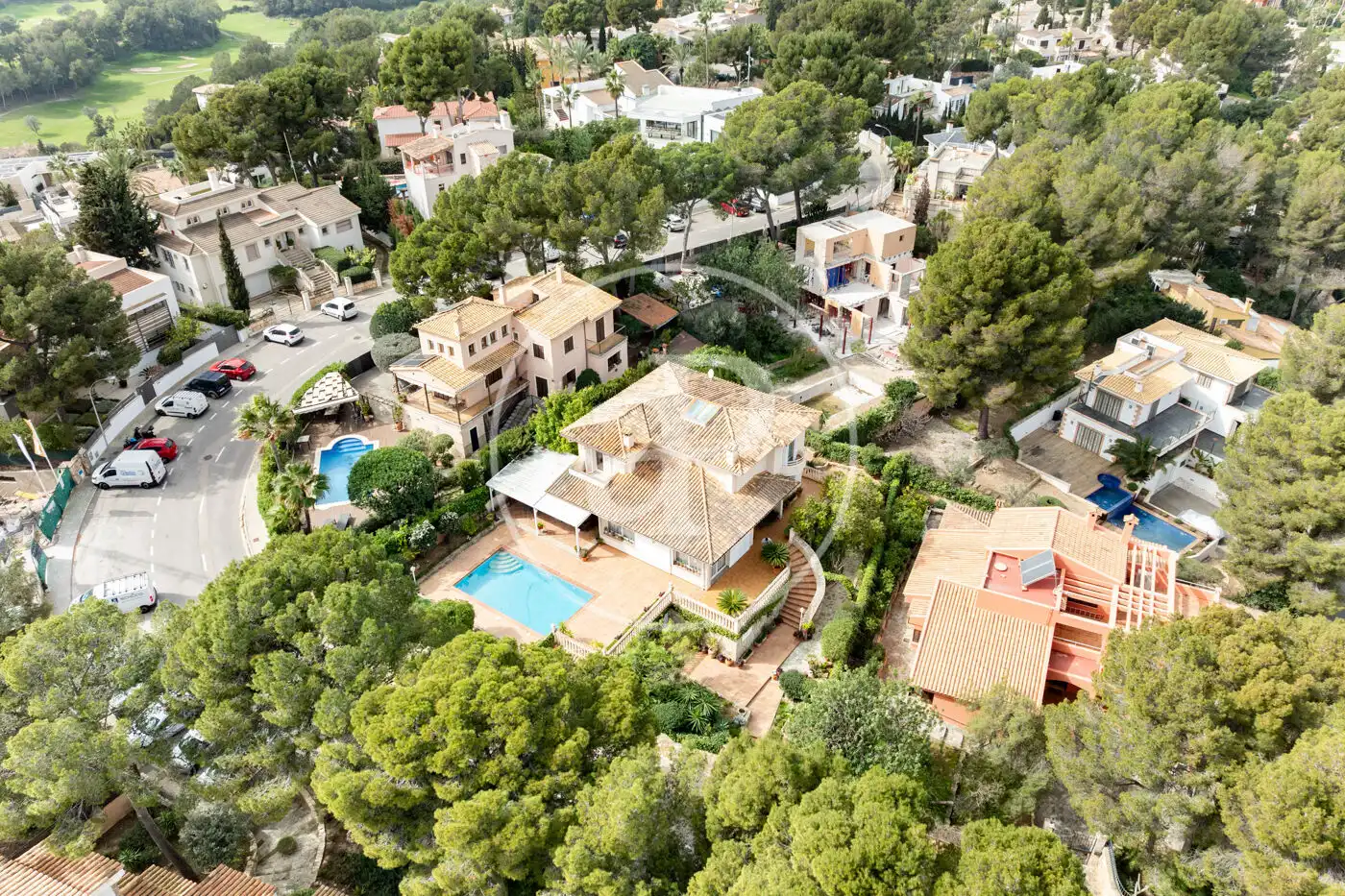 Vista exterior de Casa o xalet en venda en Calvià amb Aire condicionat, Calefacció i Jardí privat
