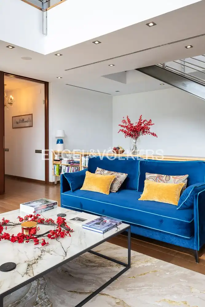 Sala d'estar de Casa o xalet en venda en Olocau amb Aire condicionat, Calefacció i Jardí privat