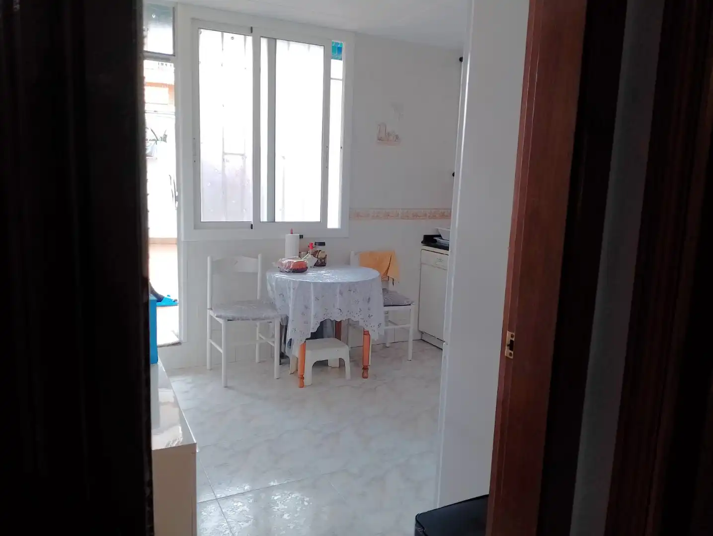 Cuina de Casa o xalet en venda en Badalona amb Jardí privat, Moblat i Balcó
