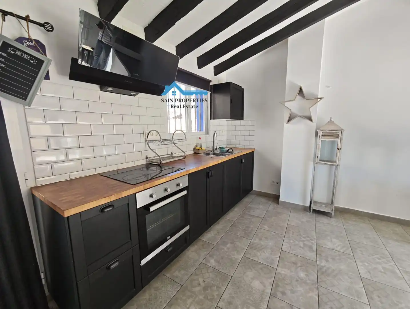 Cocina de Dúplex en venta en La Nucia con Terraza y Balcón