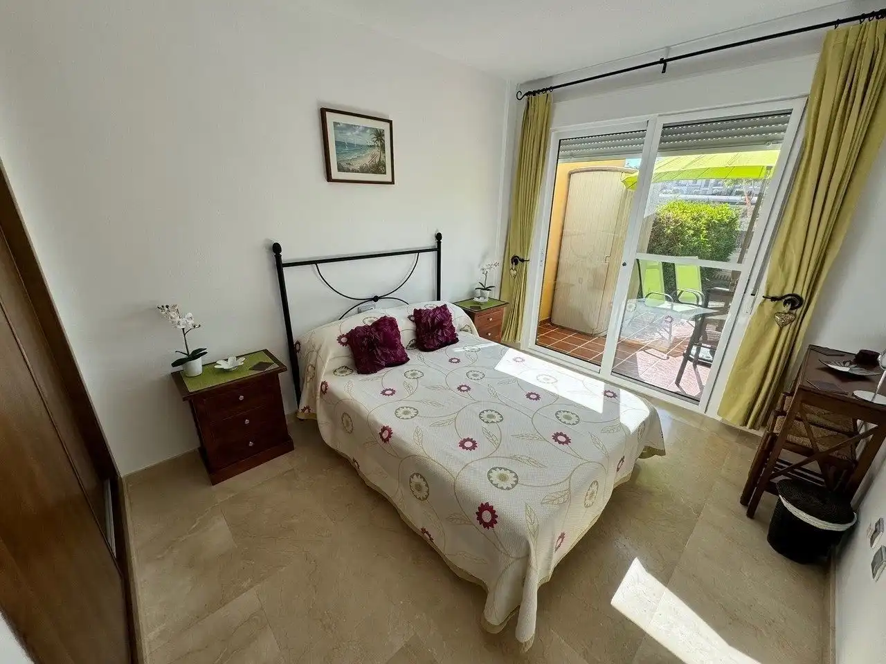 Schlafzimmer von Maisonette zum Verkauf in Vera mit Klimaanlage, Privatgarten und Terrasse