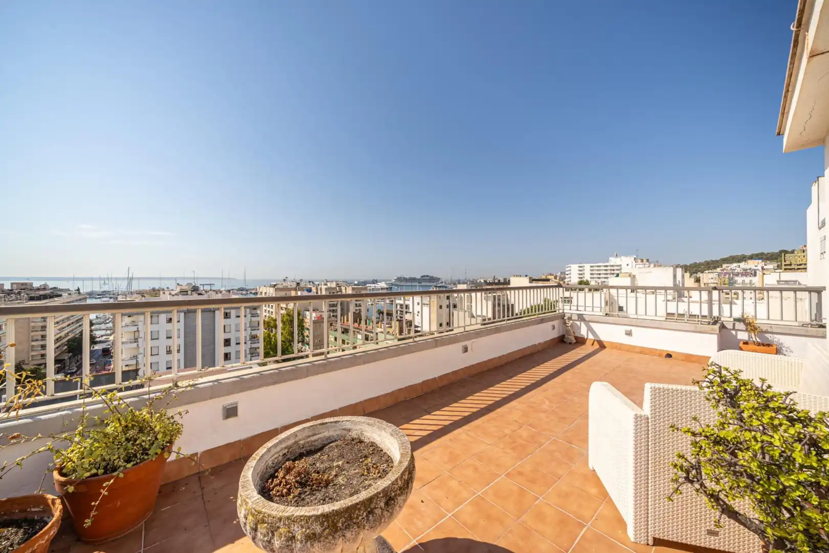 Terrassa de Àtic de lloguer en  Palma de Mallorca amb Aire condicionat, Calefacció i Terrassa