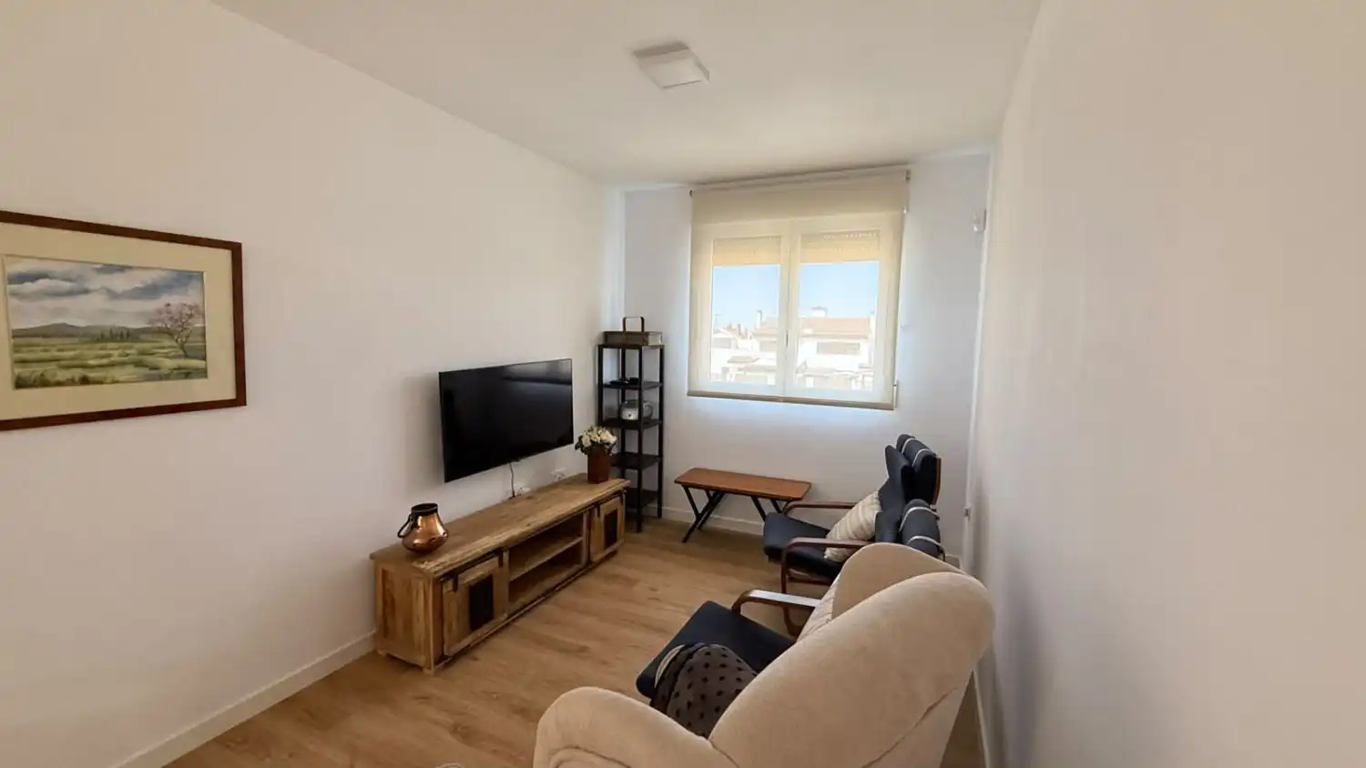 Sala de estar de Piso en venta en Albacete con Aire acondicionado, Calefacción y Parquet
