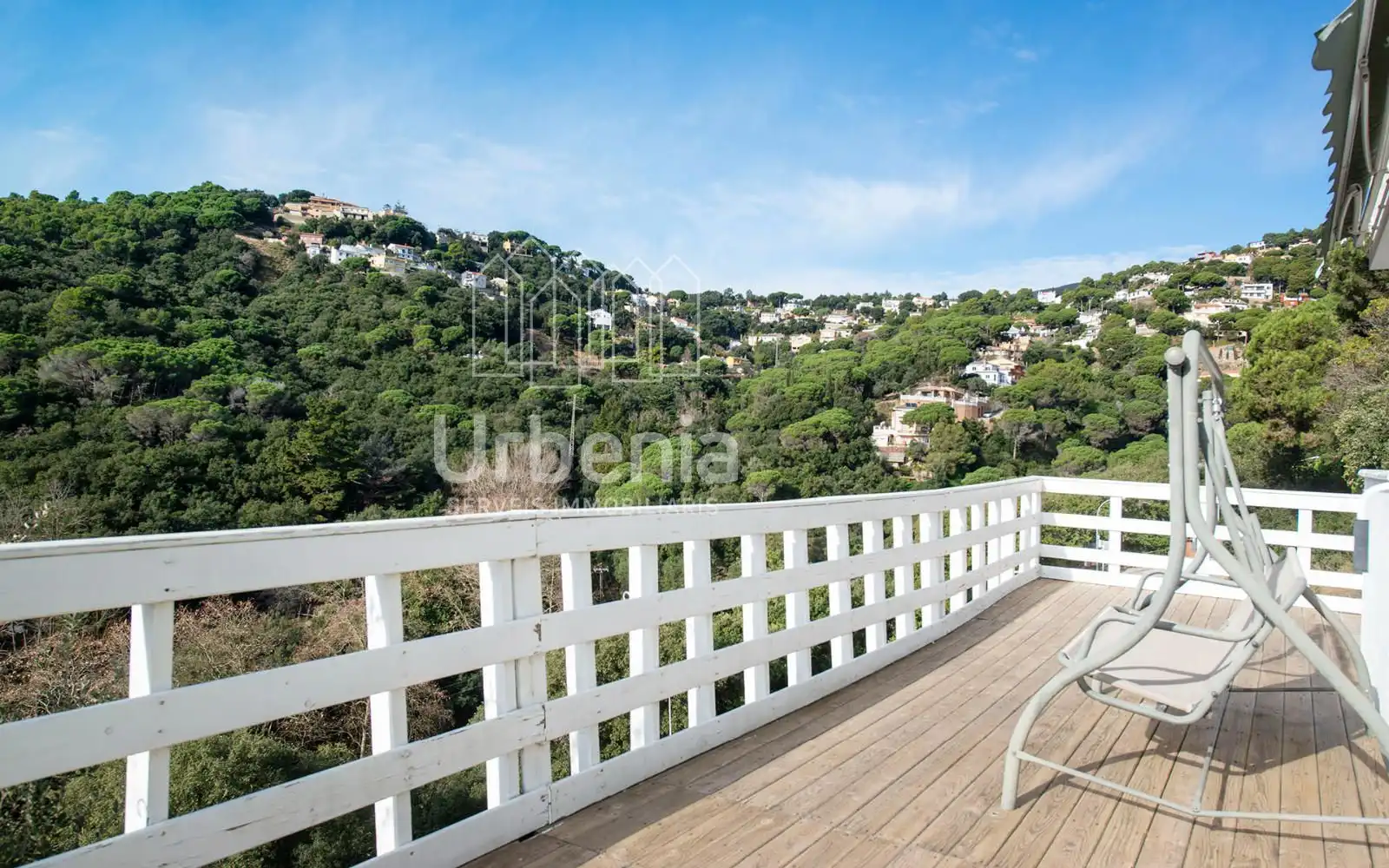 Vista exterior de Casa o xalet en venda en Sant Cebrià de Vallalta amb Aire condicionat, Calefacció i Terrassa