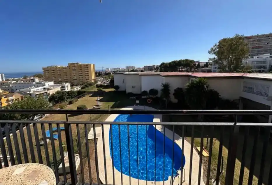 Swimming pool of Flat for sale in Torremolinos  with Air Conditioner, Furnished and Community pool