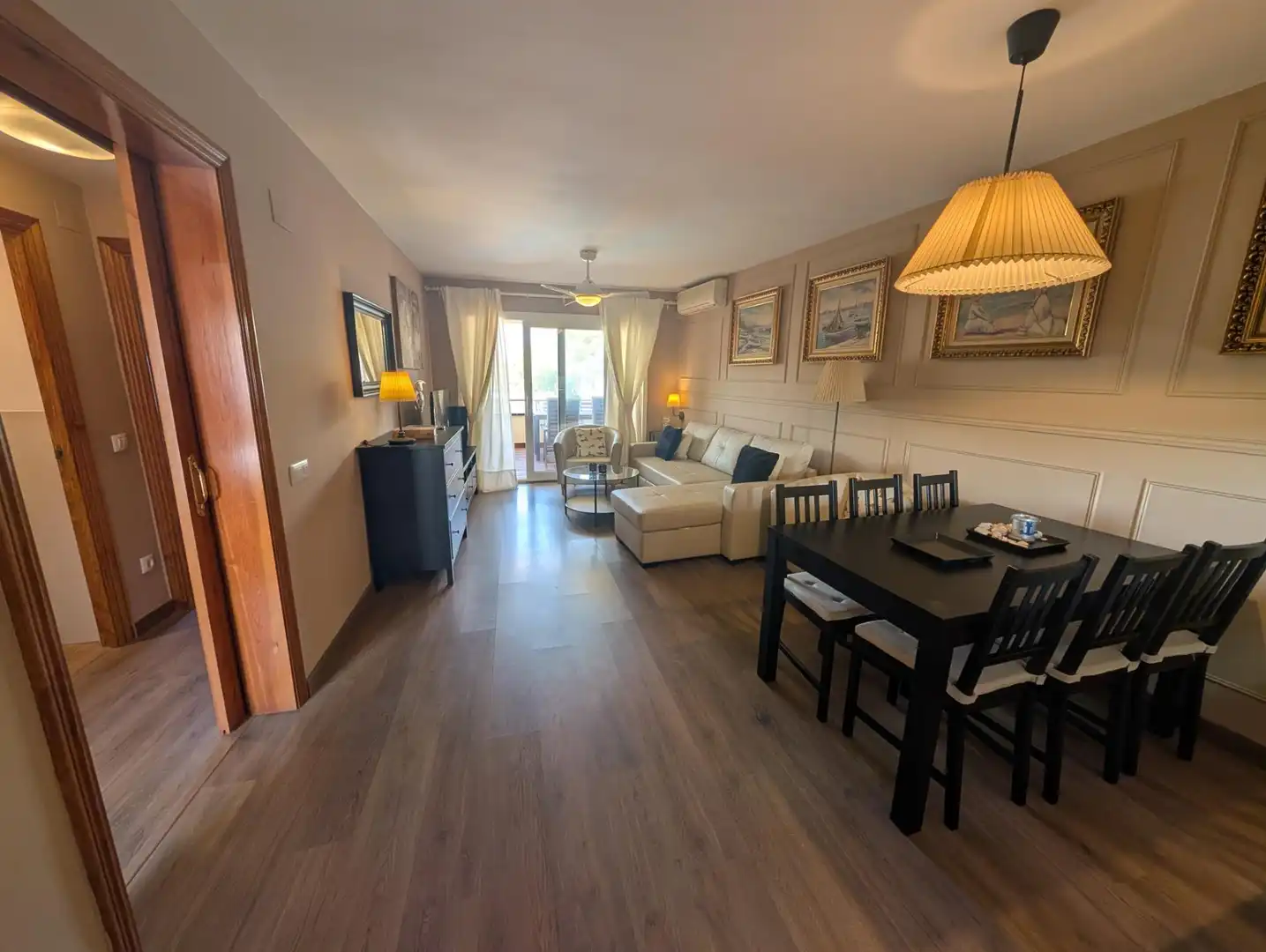 Sala d'estar de Àtic en venda en Alcanar amb Parquet