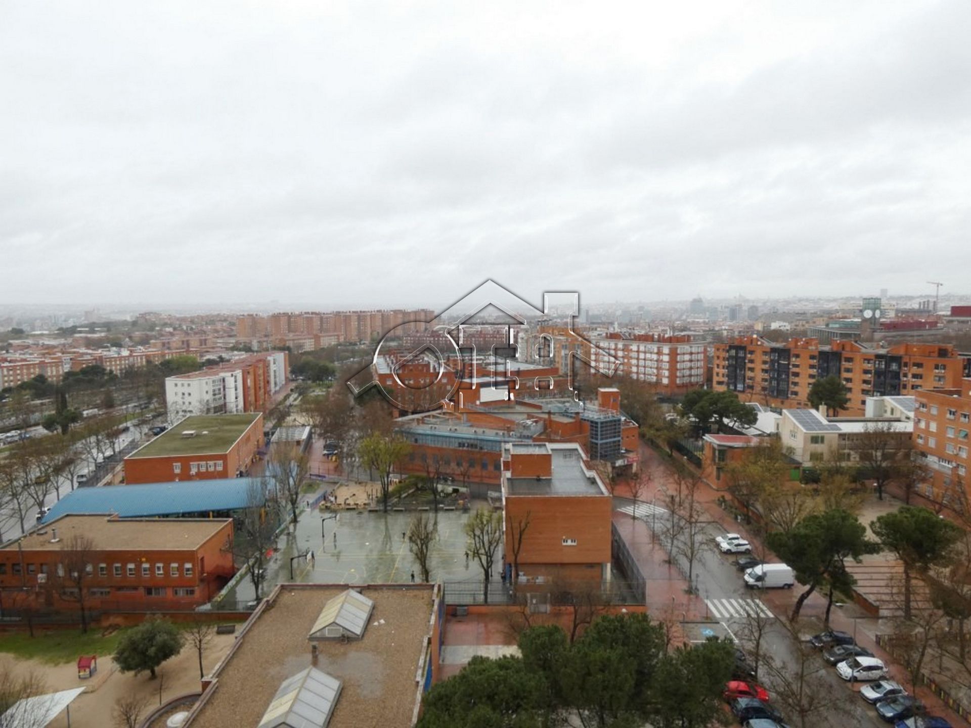 Exterior view of Flat for sale in  Madrid Capital  with Air Conditioner, Heating and Parquet flooring
