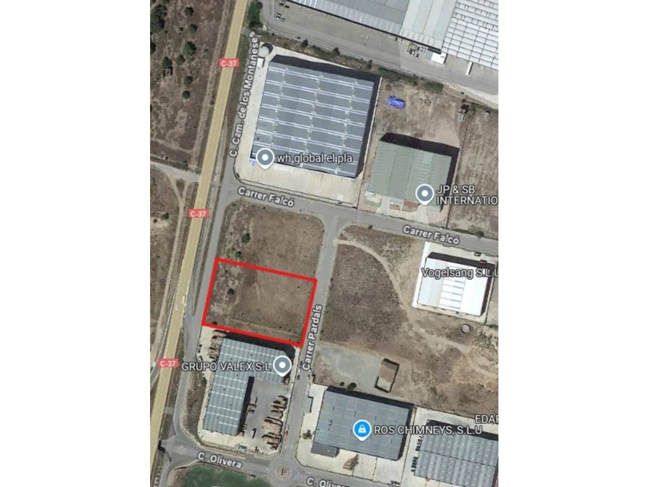 Industrial land for sale in El Pla de Santa Maria