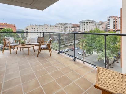 Terrace of Flat for sale in Paterna  with Air Conditioner, Heating and Private garden