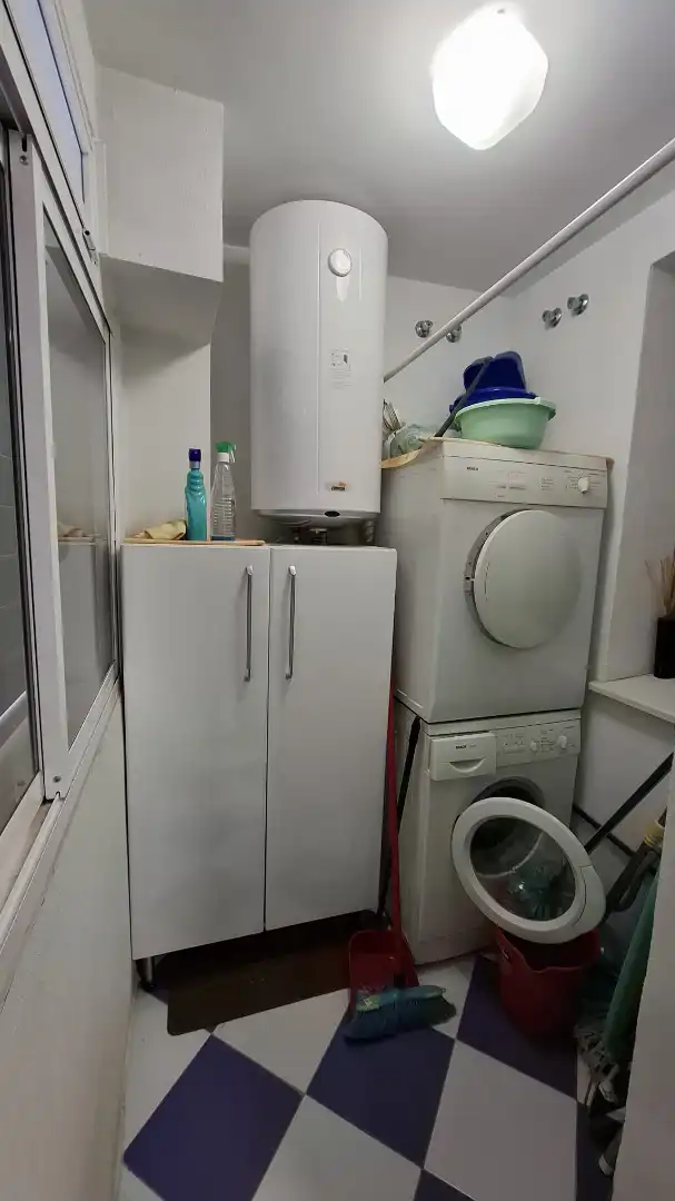 Cocina de Piso de alquiler en Málaga con Aire acondicionado, Terraza y Amueblado