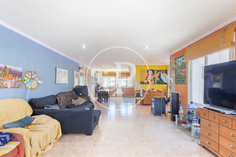 Living room of Houses for sale in Olocau  with Air Conditioner, Heating and Private garden