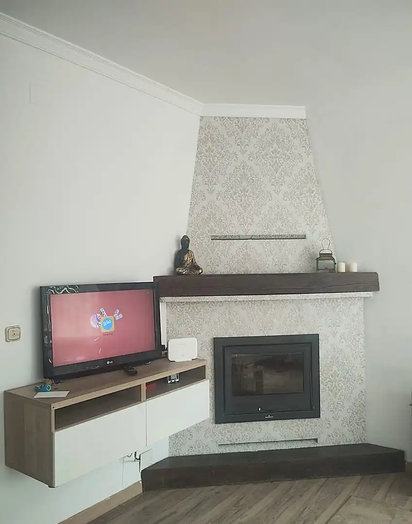 Sala d'estar de Casa o xalet de lloguer en Tudela de Duero amb Calefacció, Jardí privat i Moblat