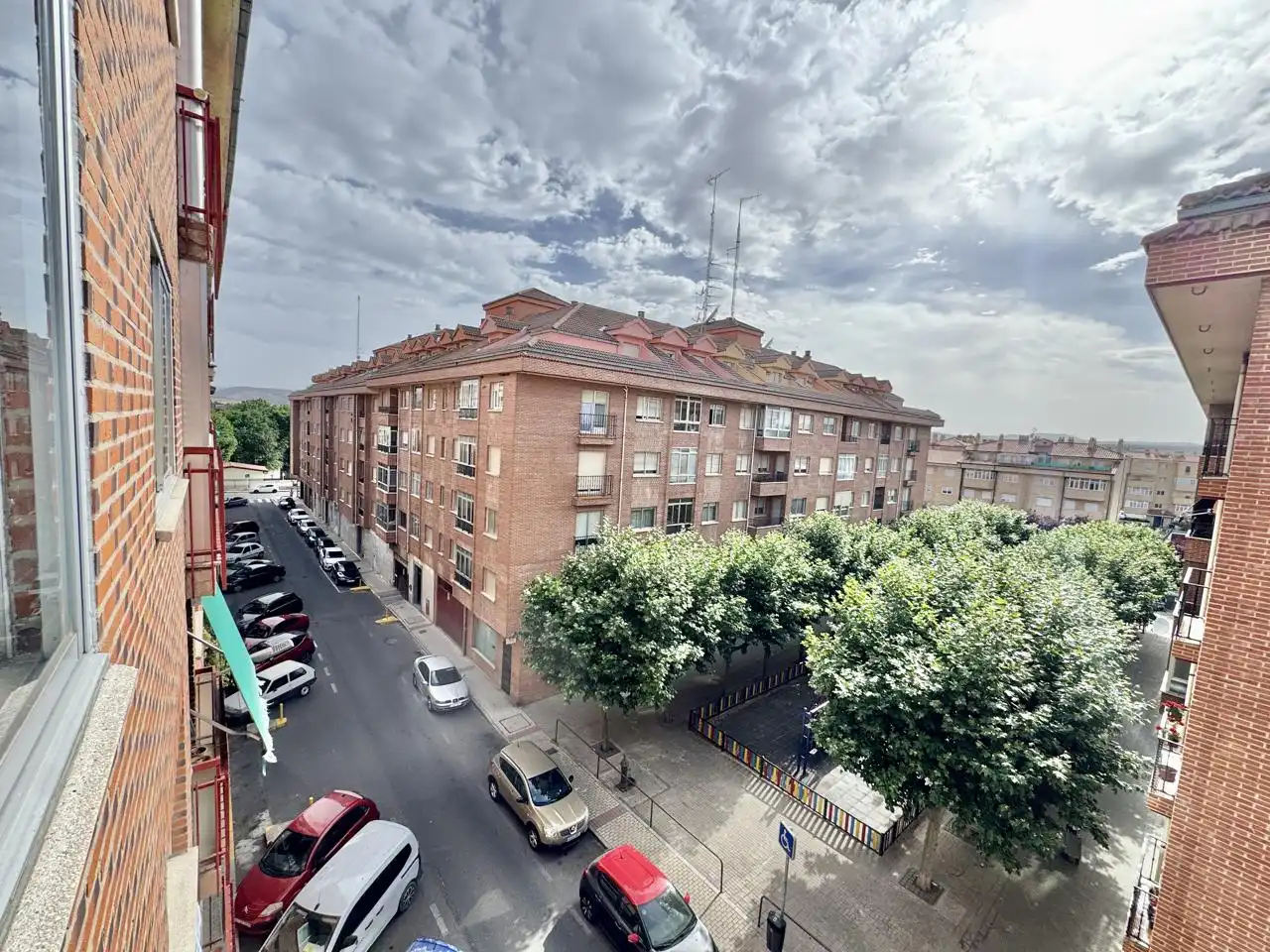 Vista exterior de Piso en venta en Ávila con Calefacción, Parquet y Terraza