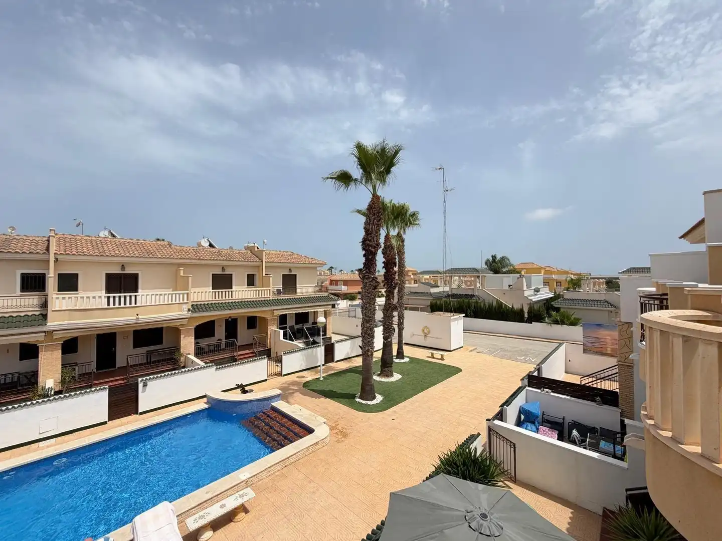 Terraza de Casa adosada en venta en Rojales con Calefacción