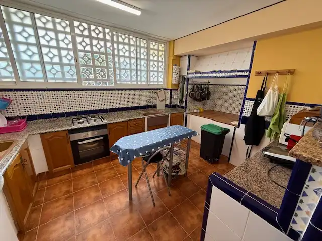 Cocina de Casa o chalet en venta en Alzira con Aire acondicionado, Jardín privado y Terraza