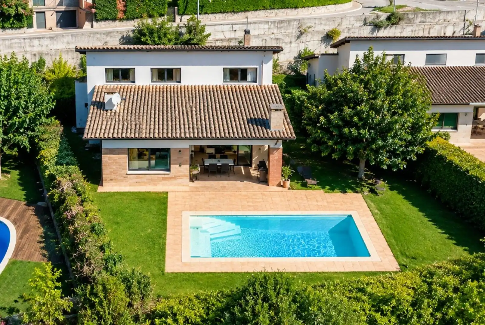 Casa amb piscina en venda a Sant Julià de Ramis