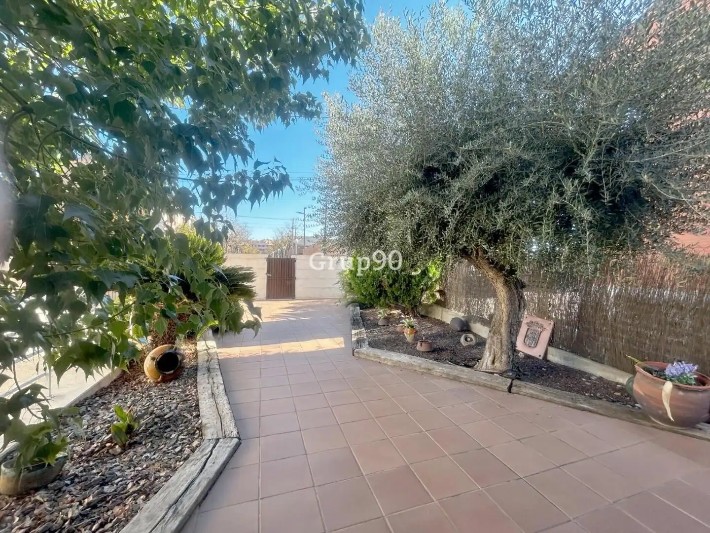 Garden of Houses for sale in Lleida  with Heating, Private garden and Parquet flooring