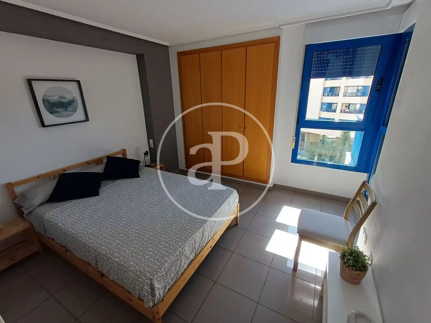 Bedroom of Flat for rent in Alboraya  with Air Conditioner, Heating and Private garden