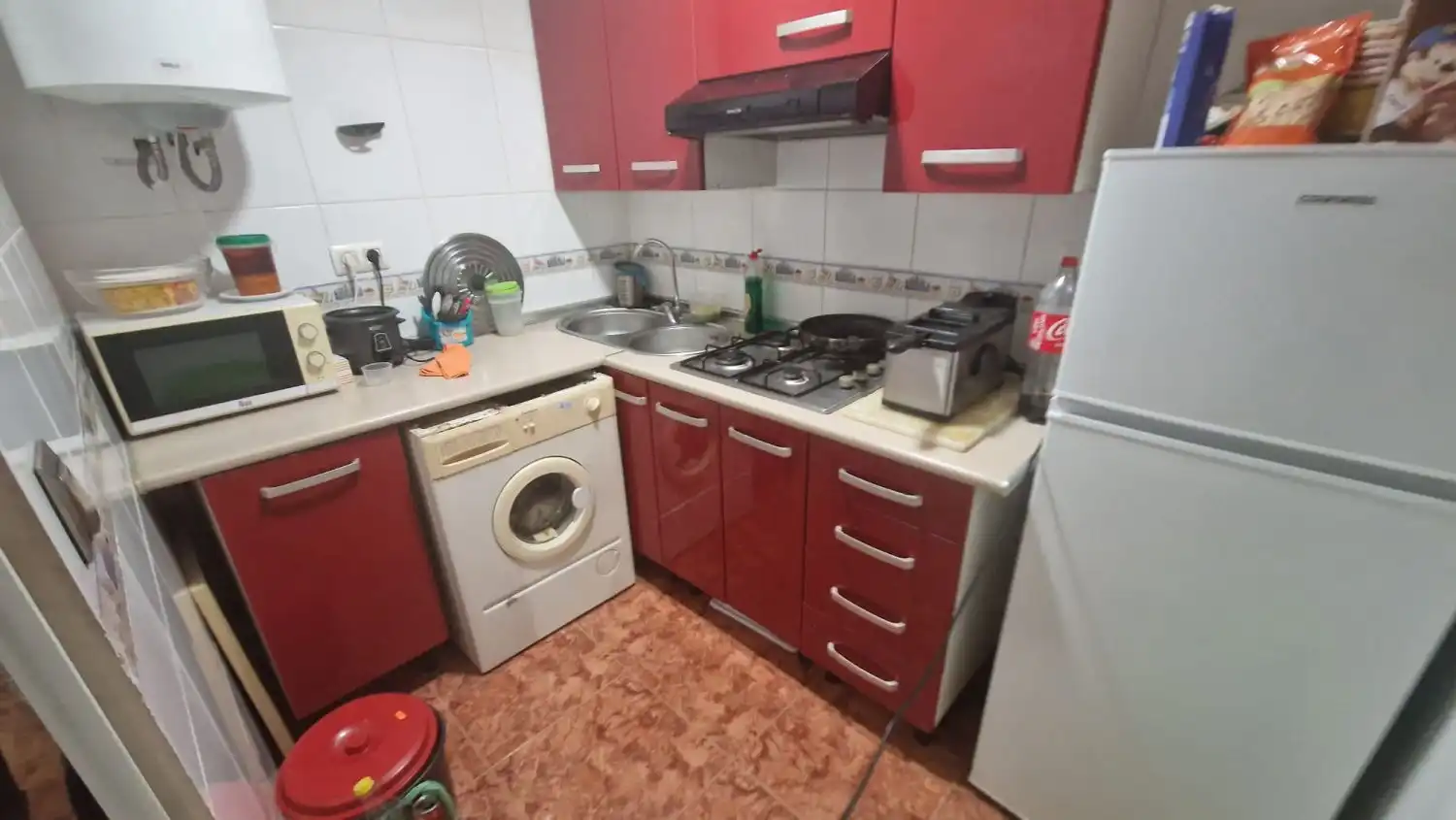 Cuina de Casa adosada en venda en Jaén amb Aire condicionat, Calefacció i Terrassa