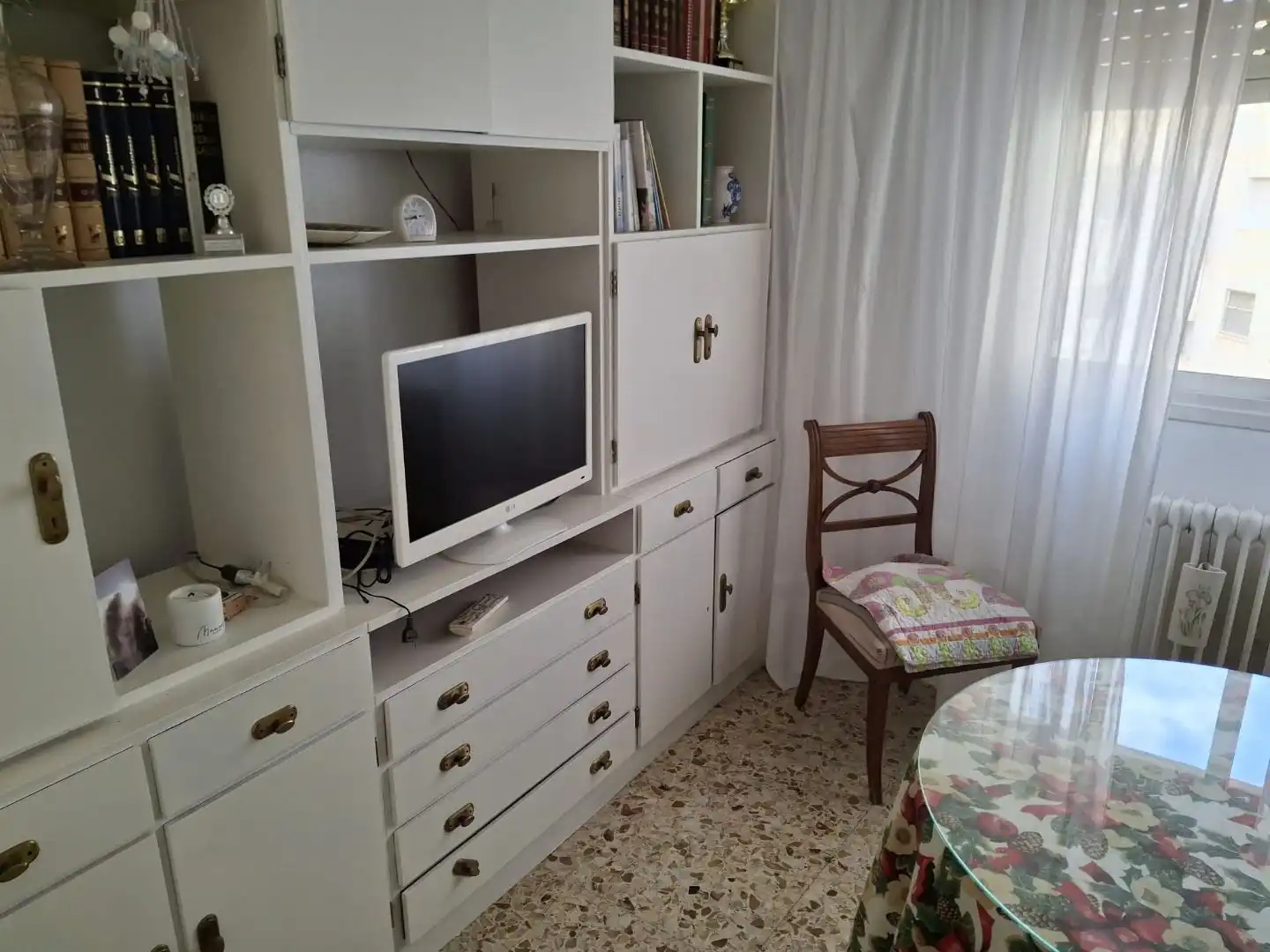 Living room of Flat for sale in  Murcia Capital  with Air Conditioner, Terrace and Balcony