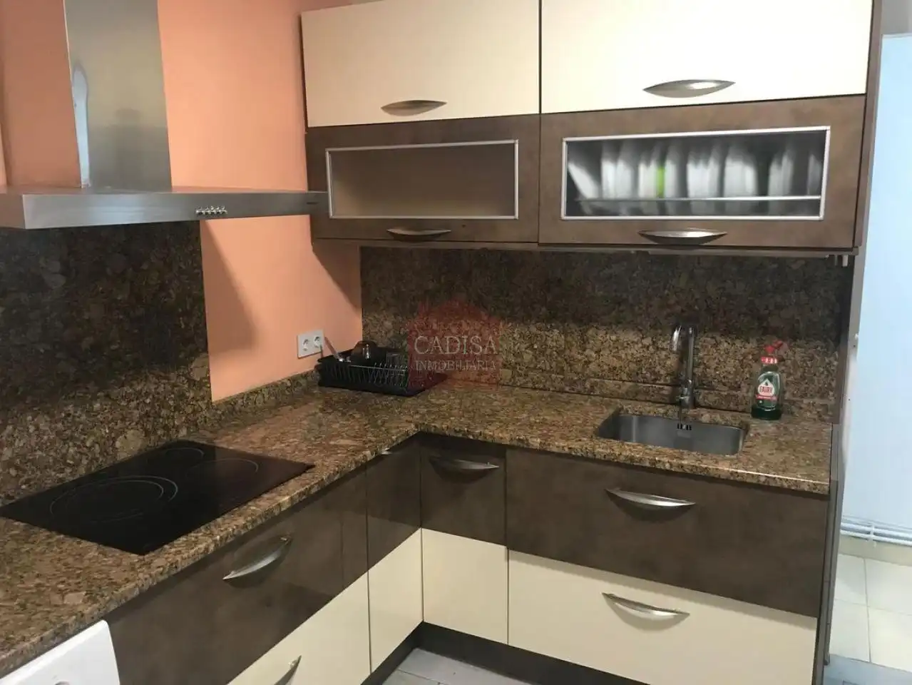 Kitchen of Flat for rent in Salamanca  with Heating, Terrace and Furnished