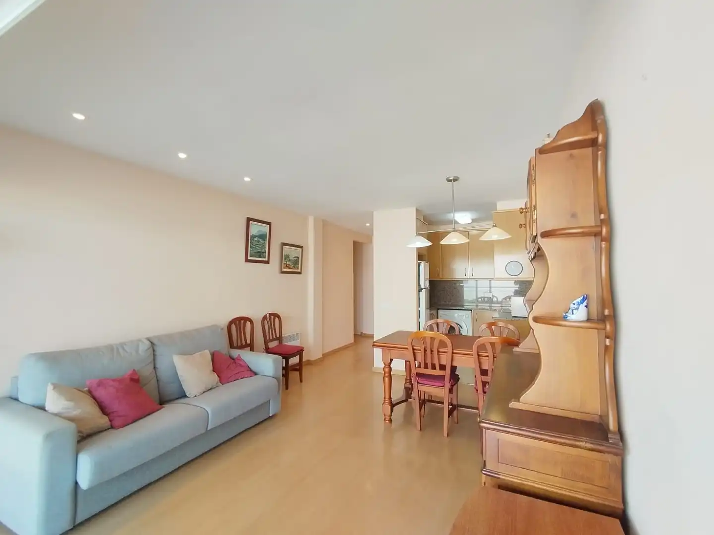 Sala de estar de Piso en venta en Palamós con Terraza