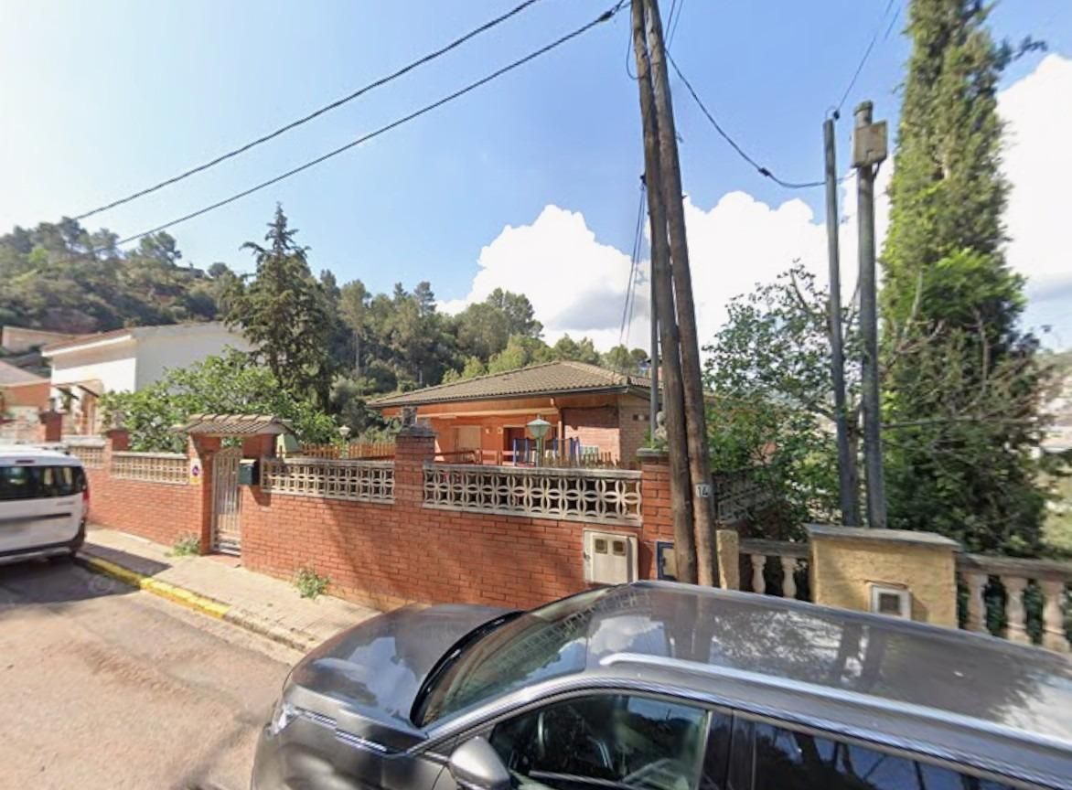 Exterior view of Flat for sale in Cervelló  with Private garden
