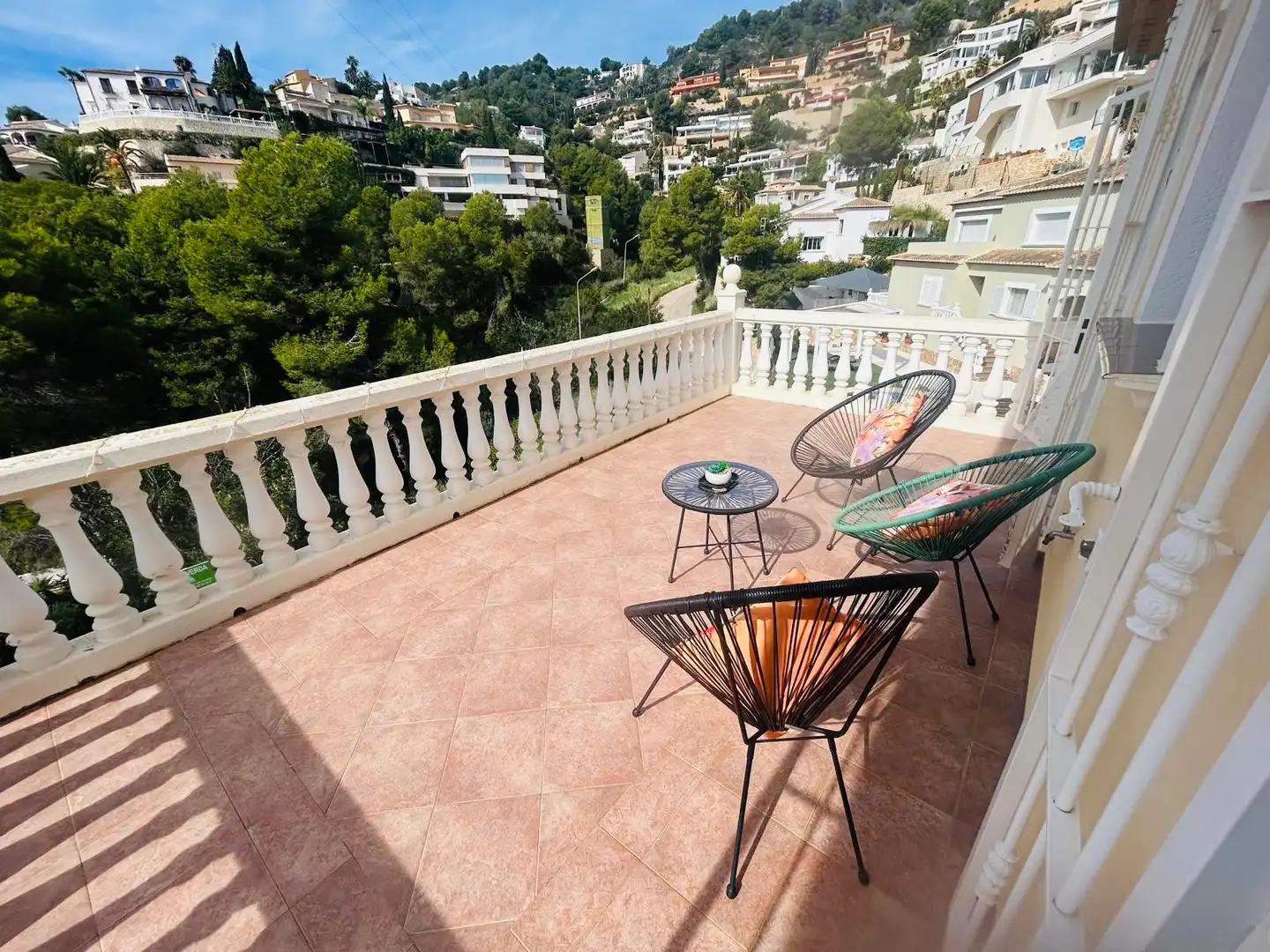 Terrace of Houses for sale in Jávea / Xàbia  with Air Conditioner, Heating and Private garden