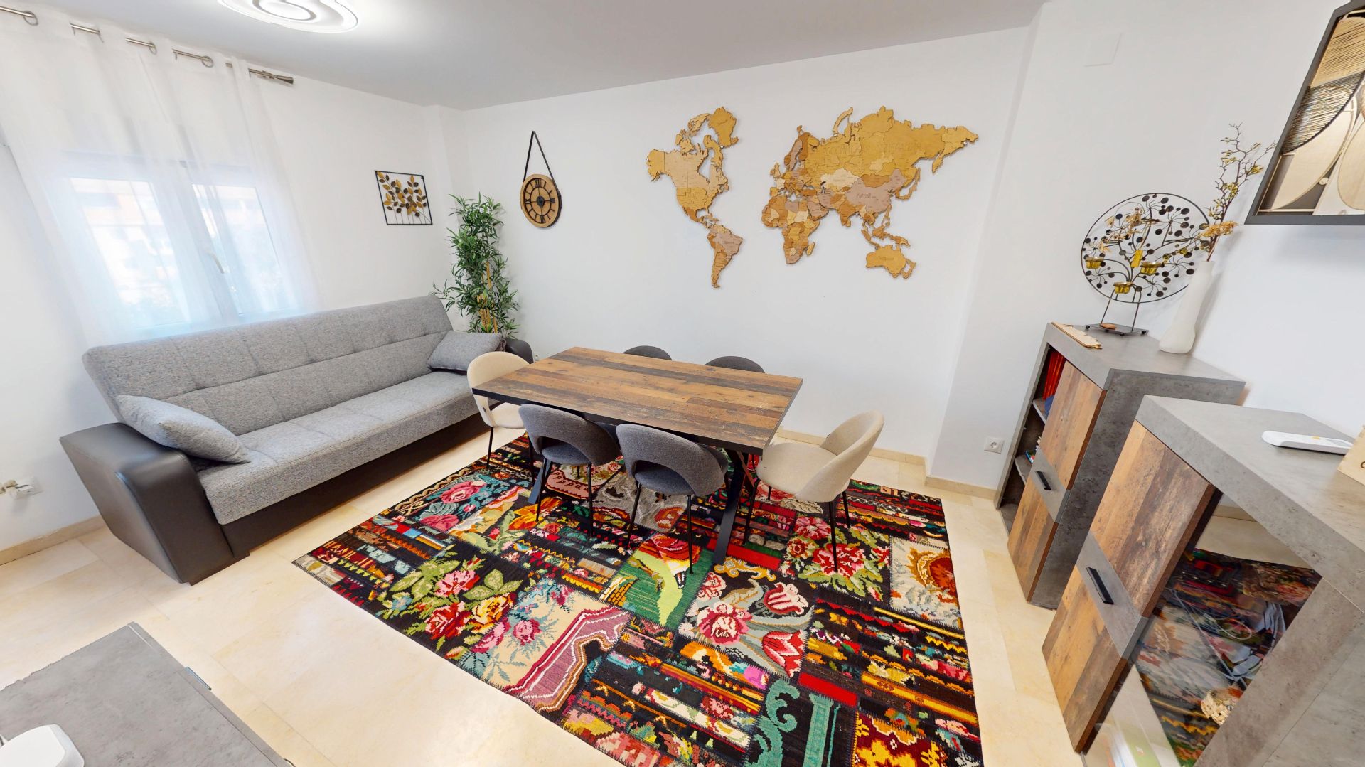 Living room of Flat for sale in Torremolinos  with Air Conditioner, Furnished and Oven