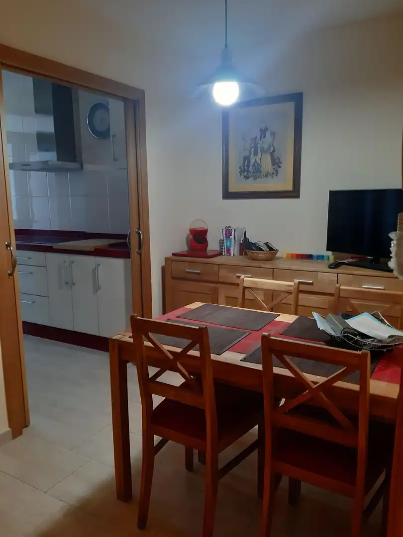 Dining room of Flat for rent in Algeciras  with Air Conditioner and Furnished